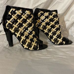 CHANEL CAGE BOOTIES